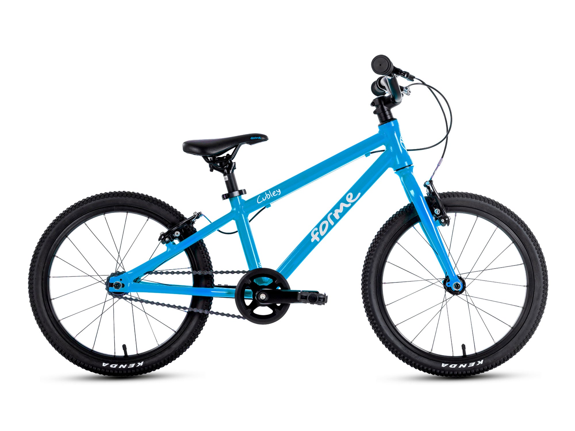 blue 18 inch bike