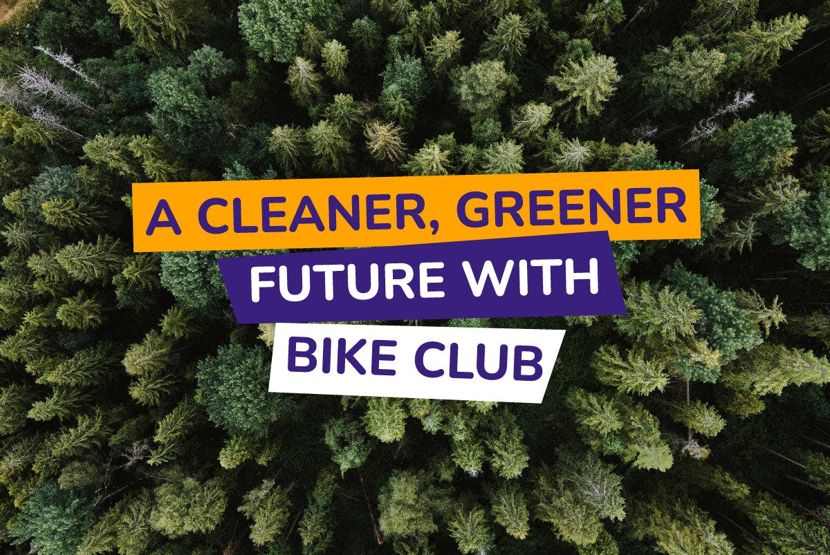 a greener future with bike club