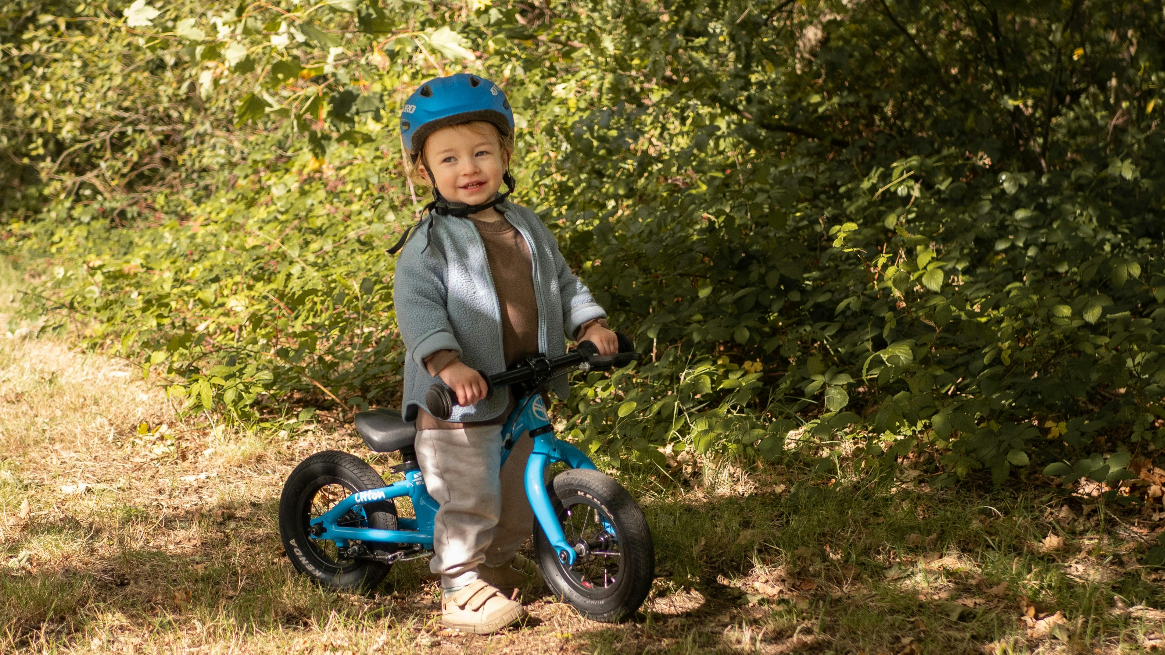 child on a forme litton balance bike - bike club