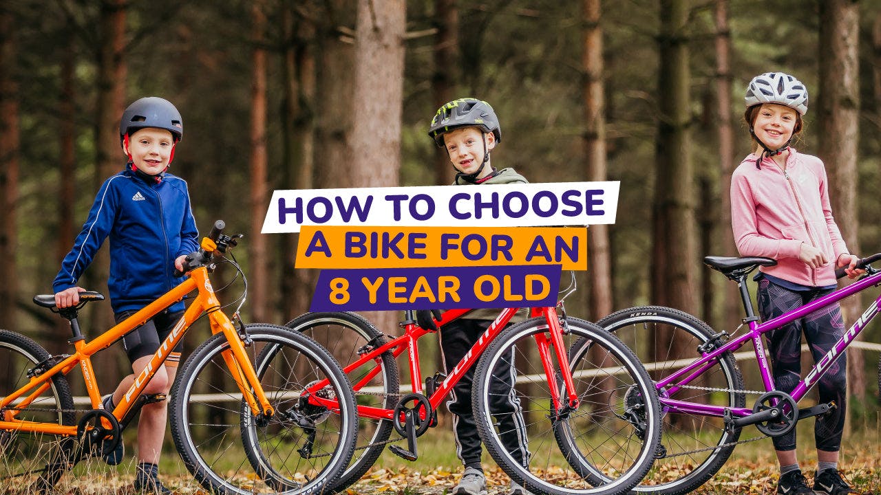 children with bikes in a forest | bike club