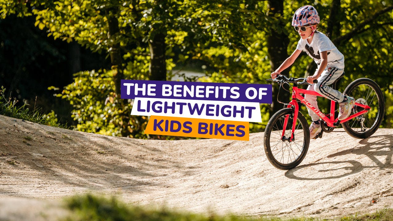 the benefits of lightweight kids bikes
