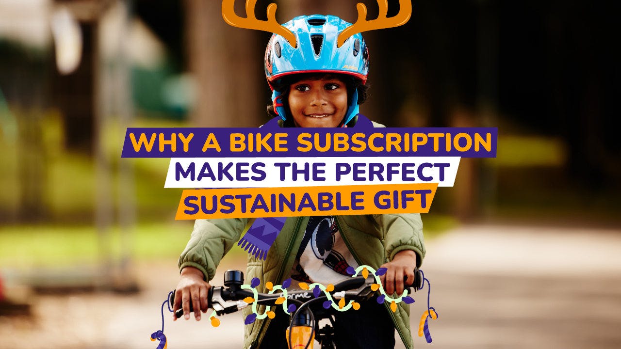 why a bike subscription makes the perfect sustainable gift