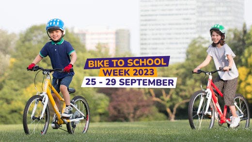 Take Part In 'Bike To School Week 2023’ collection header image