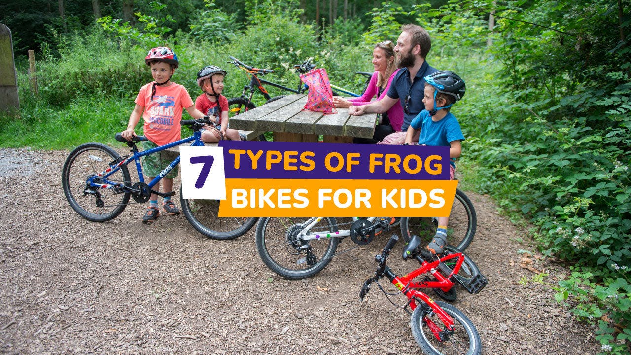7 Types of Frog Bikes for Kids collection header image