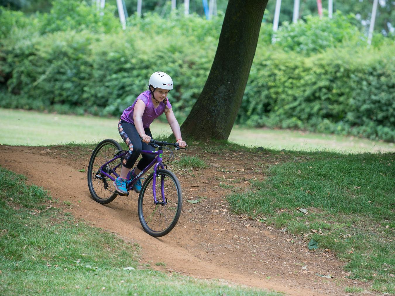 girl on frog 69 purple - bike club