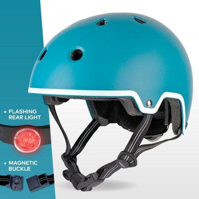 Micro Deluxe Helmet Aqua - Bike Club